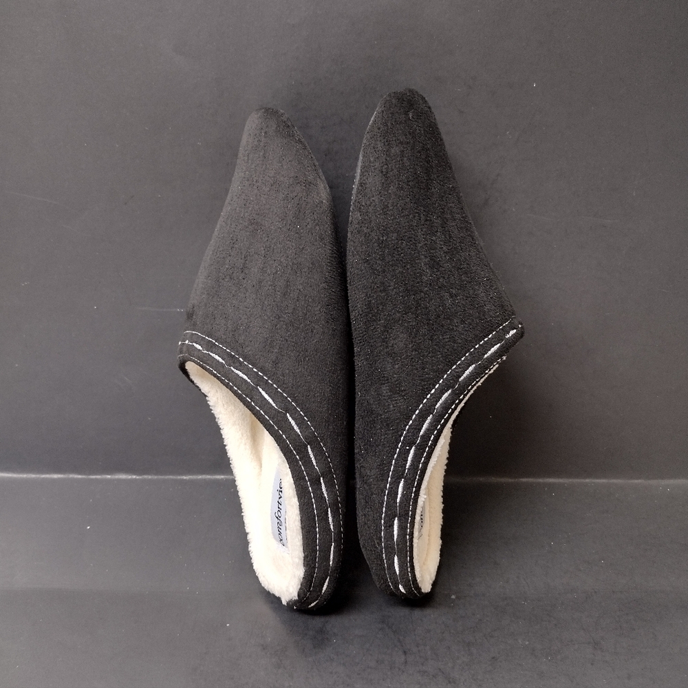 - NEW - COMFORTVIEW THE STITCH CLOG BLACK WOMEN'S SLIPPERSS SIZE : 6M/W - Picture 4 of 7